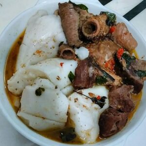 Pepper Soup And Agidi