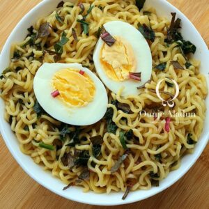 Noodles & Boiled/Fried Egg